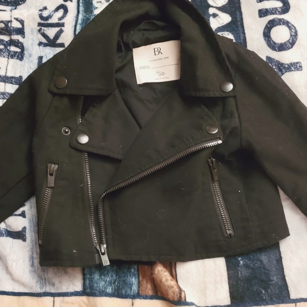 Banana Republic Baby Black Moto Jacket - Easter Deal - $30!!!!!